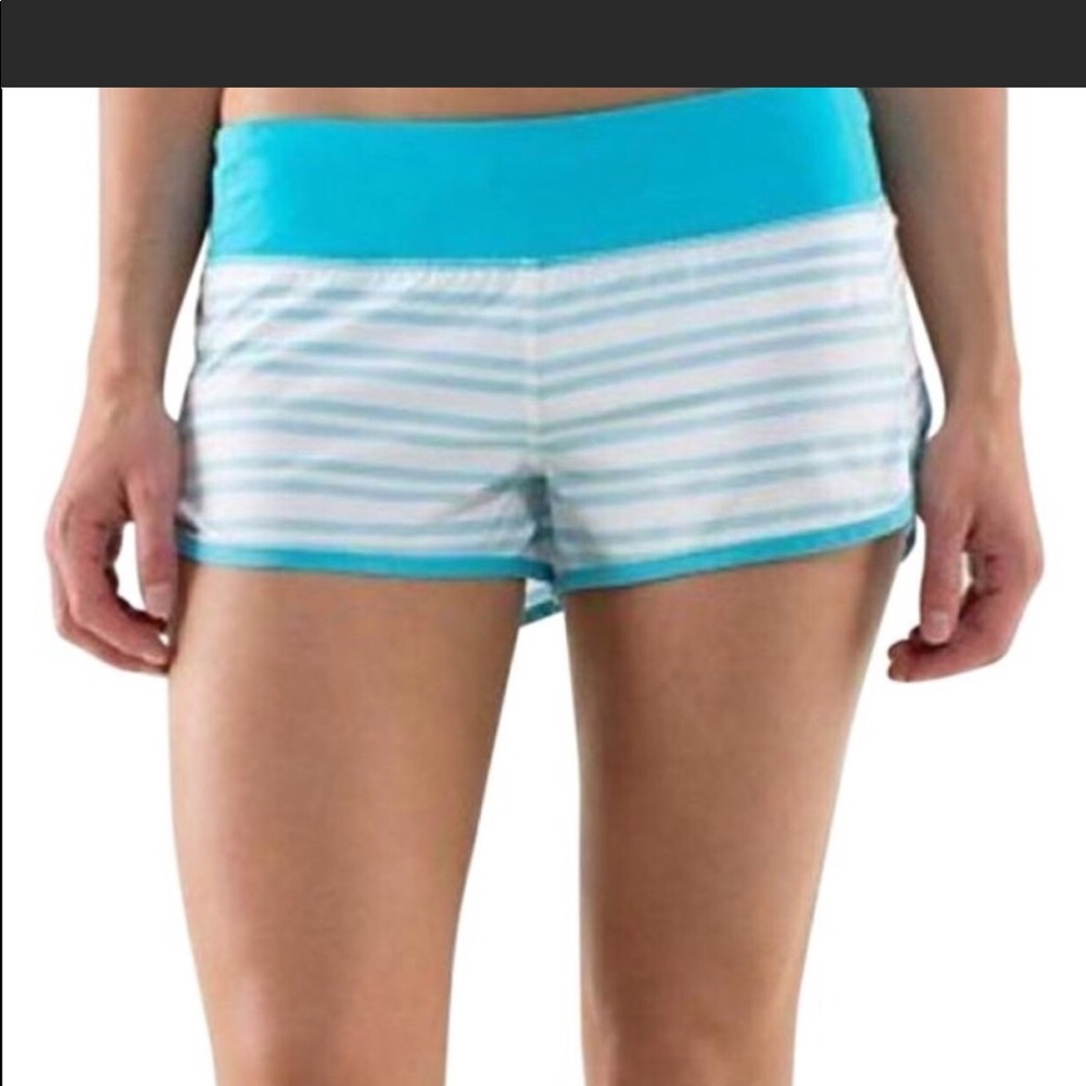 Lululemon Speed Short Spry Blue Rare!
